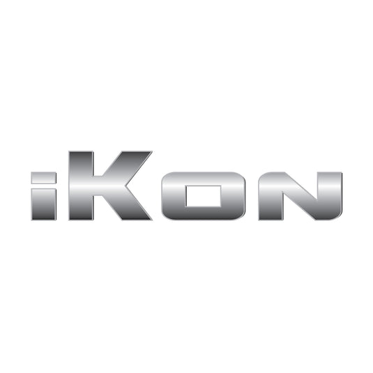 Premium Decal - iKon Boats Chrome Look: 10