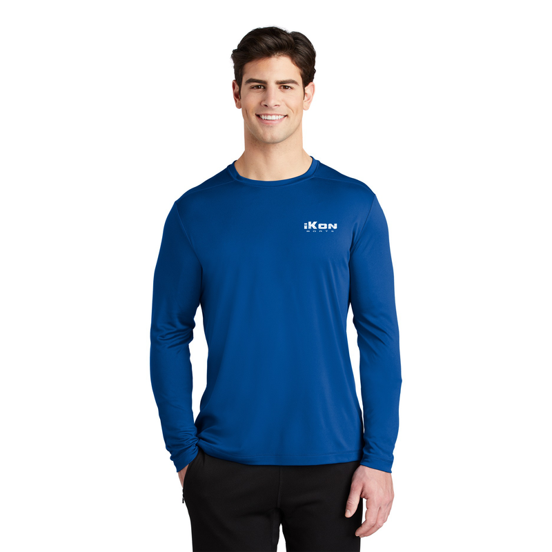 Load image into Gallery viewer, iKon Boats UPF 50 Performance Long Sleeve Shirt - Royal Blue
