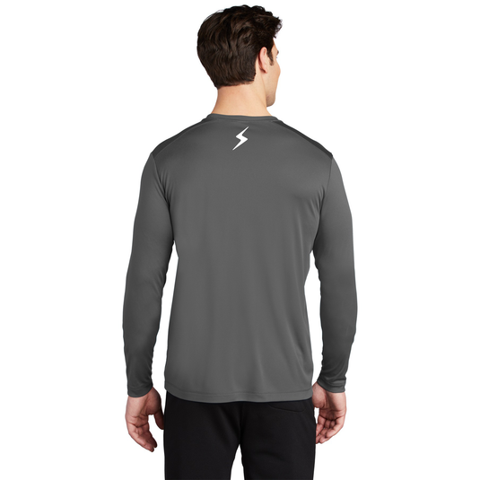 iKon Boats UPF 50 Performance Long Sleeve Shirt - BoxOut - Gray