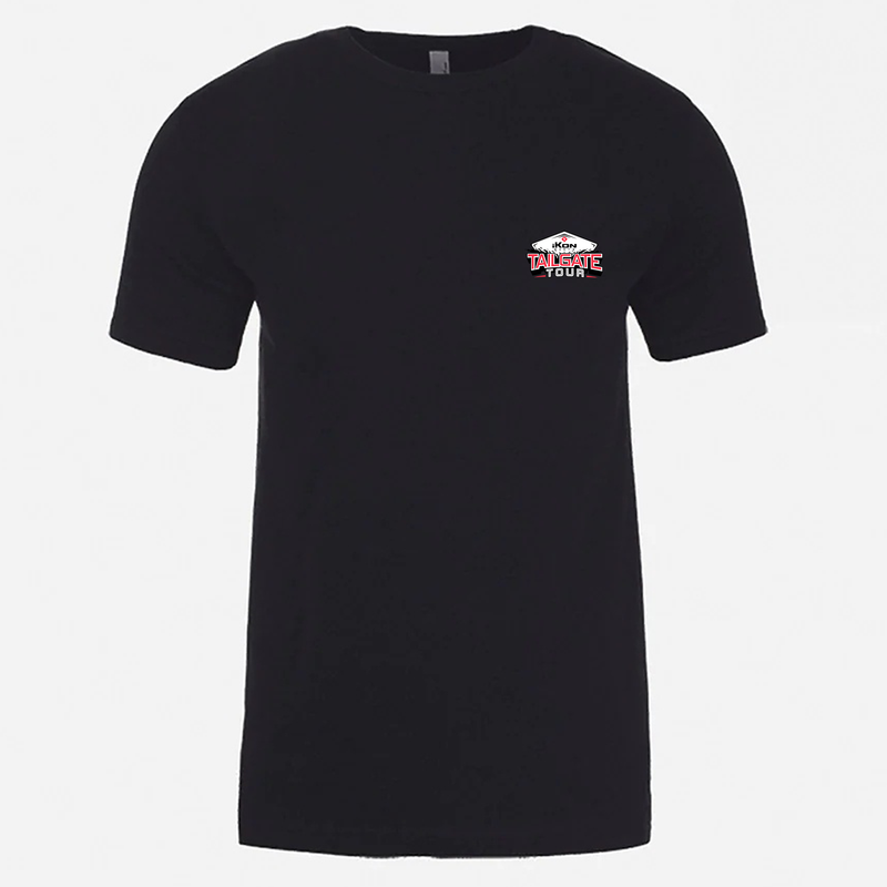 Load image into Gallery viewer, iKon Boats Next Level® Premium Cotton Tee - Tailgate Tour 1
