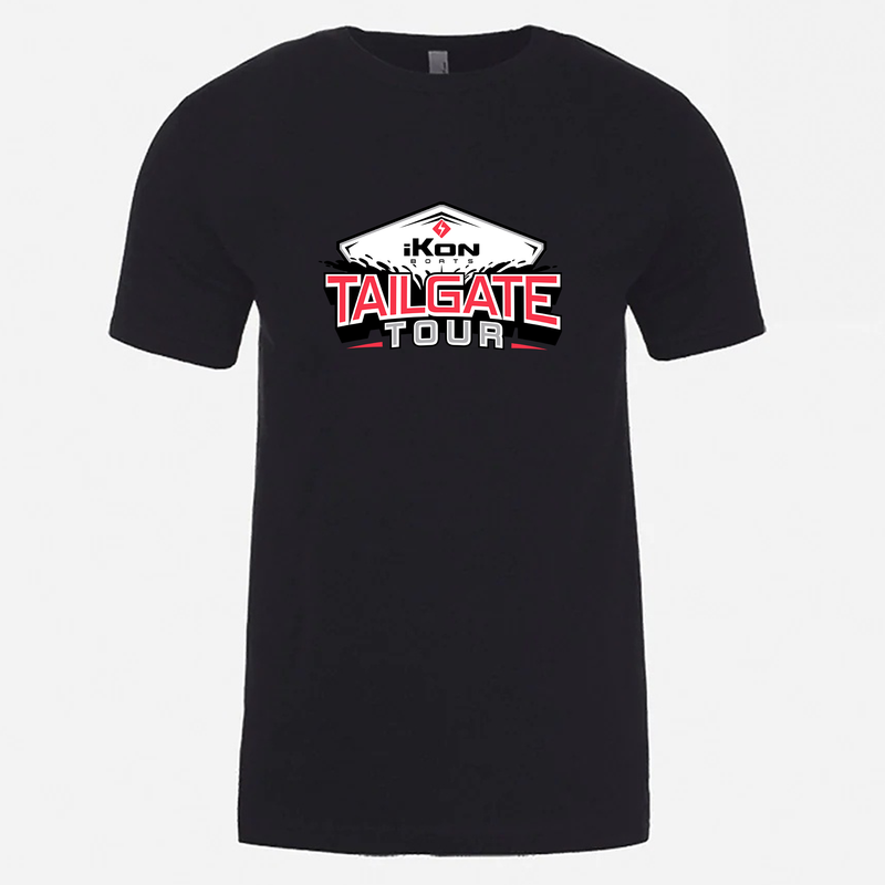 Load image into Gallery viewer, iKon Boats Next Level® Premium Cotton Tee - Tailgate Tour 2
