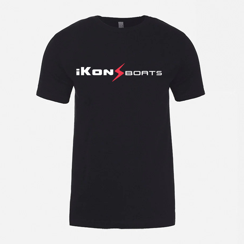 Load image into Gallery viewer, iKon Boats Next Level® Premium Cotton Tee - Linear Bolt
