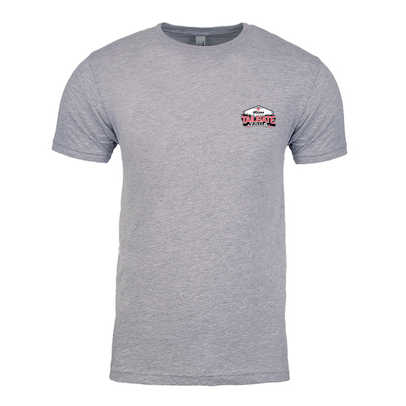 Load image into Gallery viewer, iKon Boats Next Level® Premium Cotton Tee - Tailgate Tour 1
