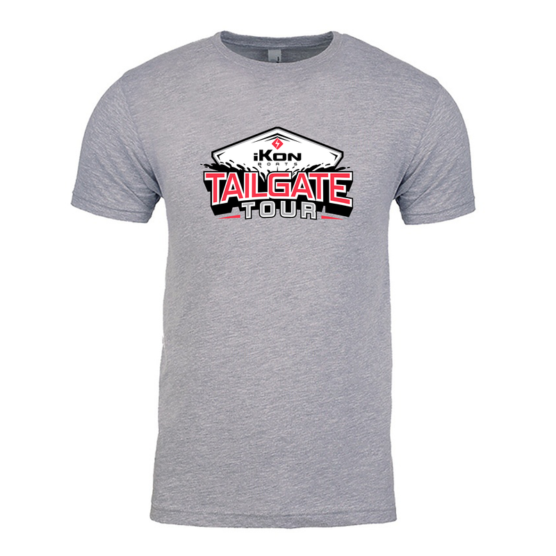 Load image into Gallery viewer, iKon Boats Next Level® Premium Cotton Tee - Tailgate Tour 2
