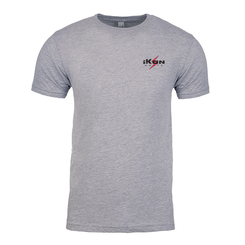 Load image into Gallery viewer, iKon Boats Next Level® Premium Cotton Tee - Distressed Bolt
