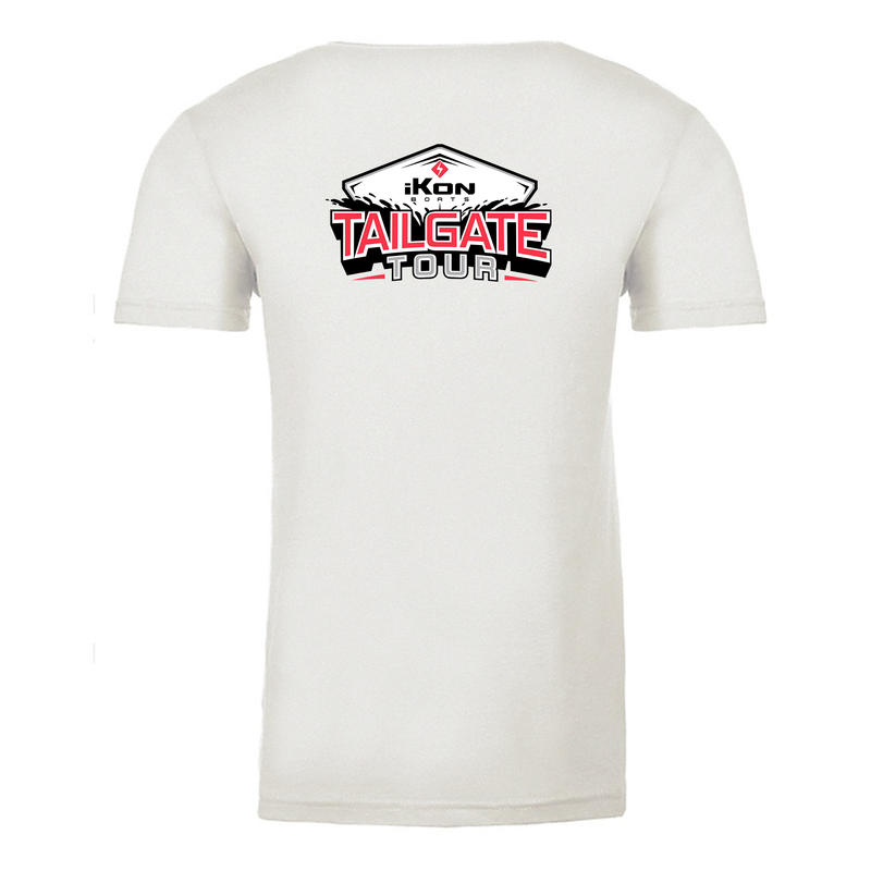 Load image into Gallery viewer, iKon Boats Next Level® Premium Cotton Tee - Tailgate Tour 1
