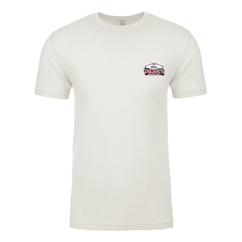 Load image into Gallery viewer, iKon Boats Next Level® Premium Cotton Tee - Tailgate Tour 1
