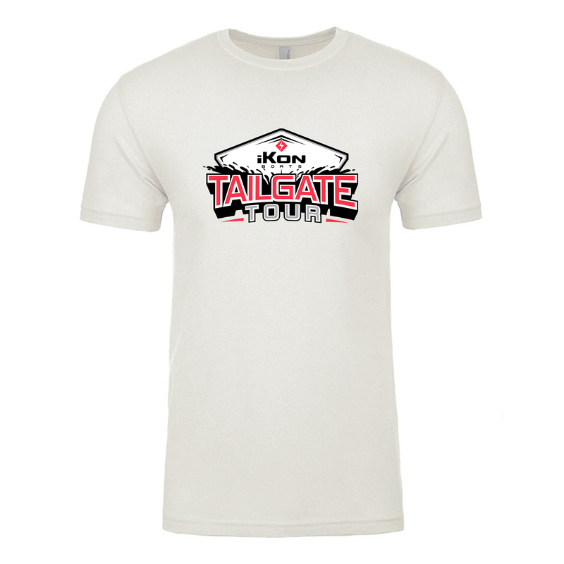 Load image into Gallery viewer, iKon Boats Next Level® Premium Cotton Tee - Tailgate Tour 2
