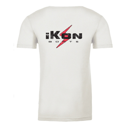 iKon Boats Next Level® Premium Cotton Tee - Distressed Bolt