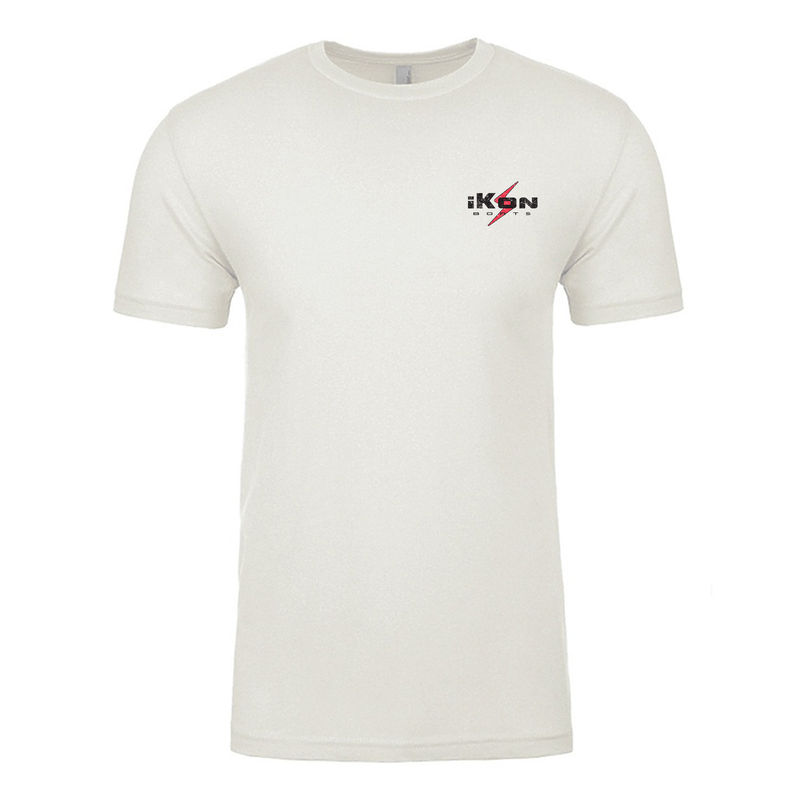 Load image into Gallery viewer, iKon Boats Next Level® Premium Cotton Tee - Distressed Bolt
