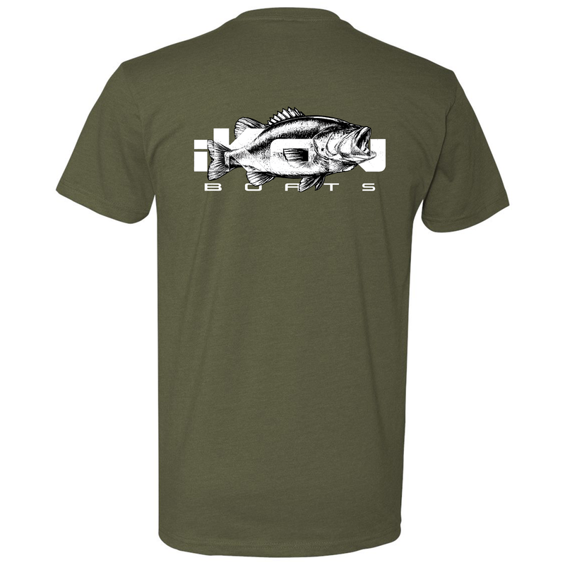 Load image into Gallery viewer, iKon Boats Next Level® CVC Premium T-Shirt - Washed Bass
