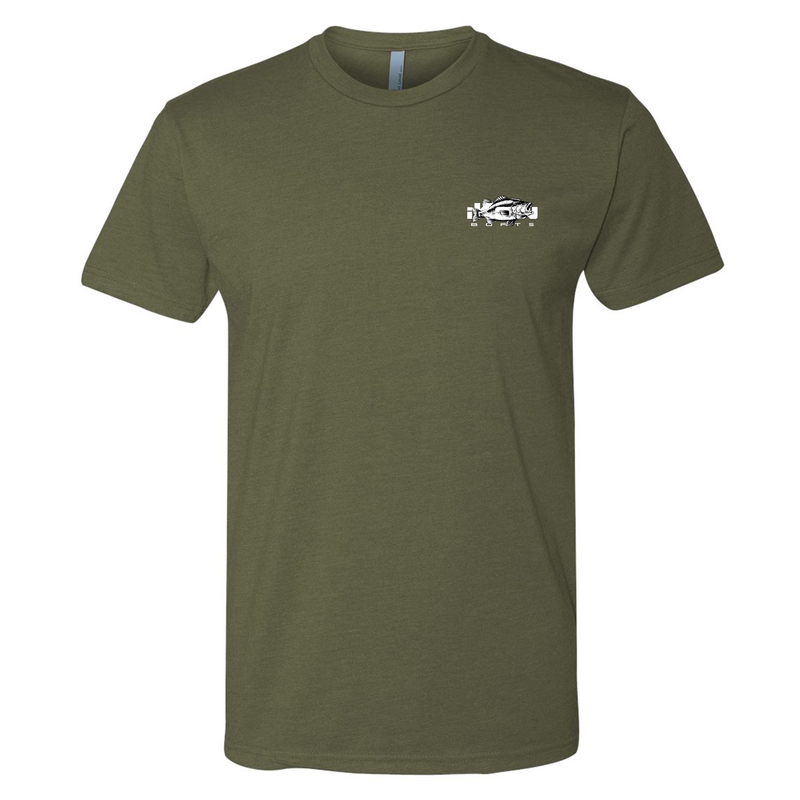Load image into Gallery viewer, iKon Boats Next Level® CVC Premium T-Shirt - Washed Bass
