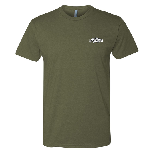 iKon Boats Next Level® CVC Premium T-Shirt - Washed Bass