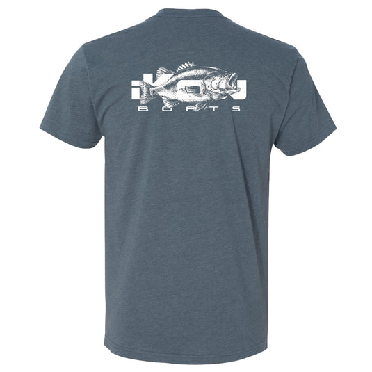 iKon Boats Next Level® CVC Premium T-Shirt - Washed Bass