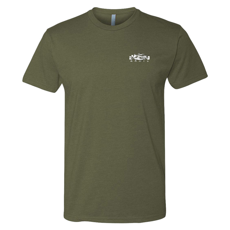Load image into Gallery viewer, iKon Boats Next Level® CVC Premium T-Shirt - Washed Bass
