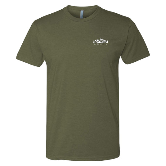 iKon Boats Next Level® CVC Premium T-Shirt - Washed Bass