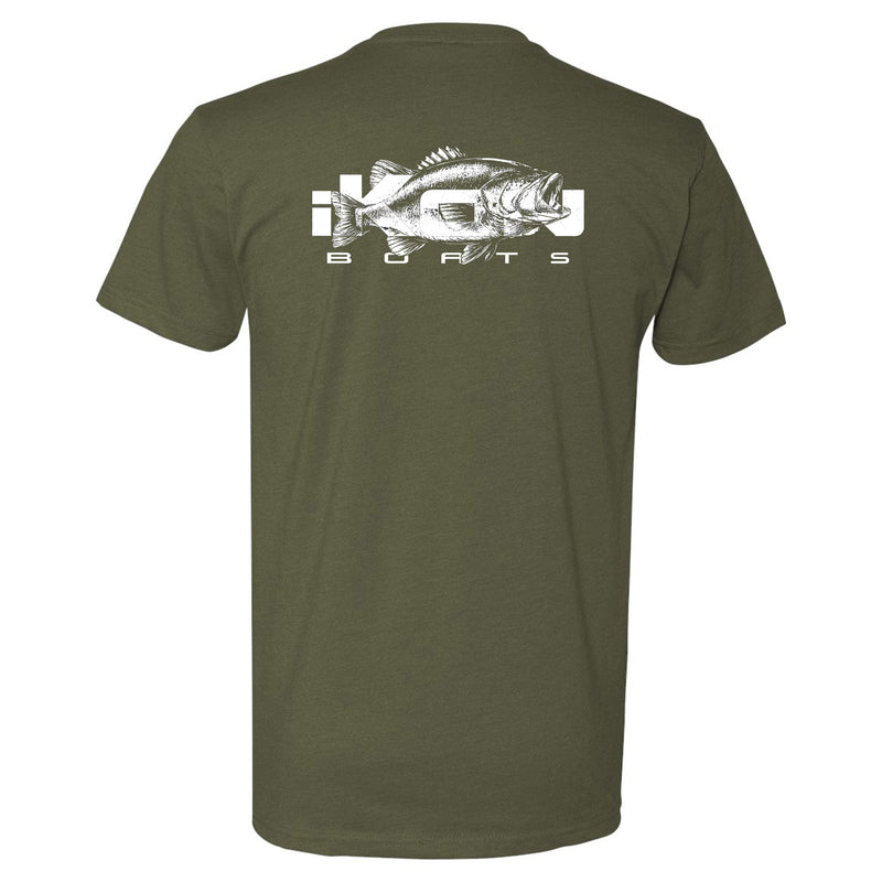Load image into Gallery viewer, iKon Boats Next Level® CVC Premium T-Shirt - Washed Bass
