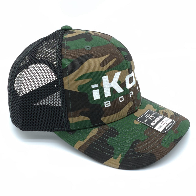 Load image into Gallery viewer, iKon Trucker Hat - Camo/Black
