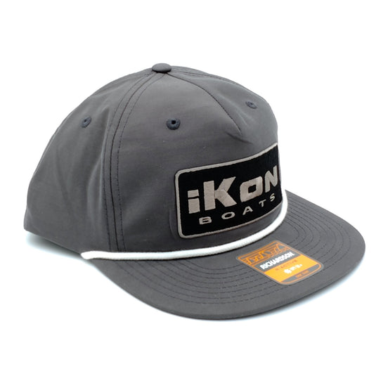 iKon Grandpa Rope Patch Hat - Gray