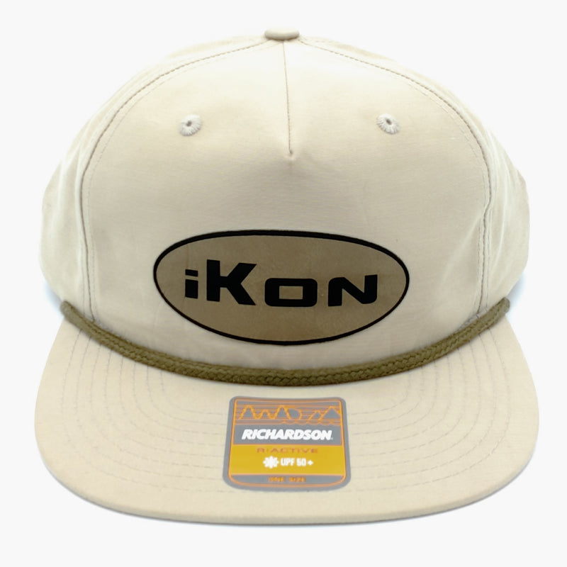 Load image into Gallery viewer, iKon Grandpa Rope Hat - Tan
