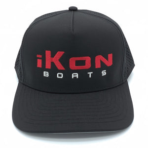 iKon 5-Panel OGIO® Performance Moisture-Wicking Hat - Black