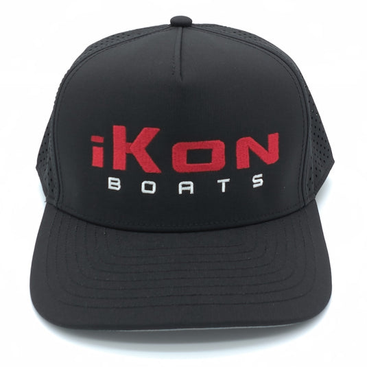 iKon 5-Panel OGIO® Performance Moisture-Wicking Hat - Black